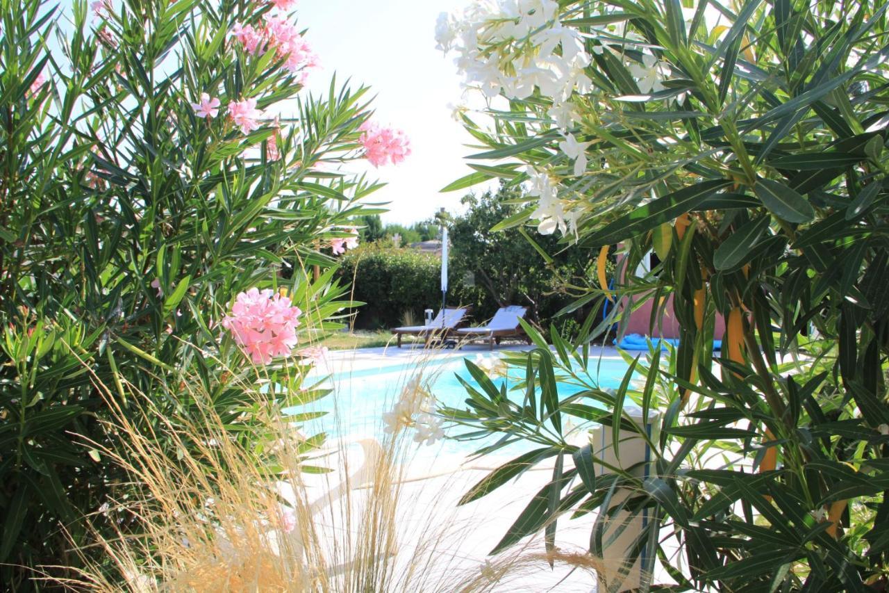Hotel Le Mazet De L'Amathye Aramon Exterior foto
